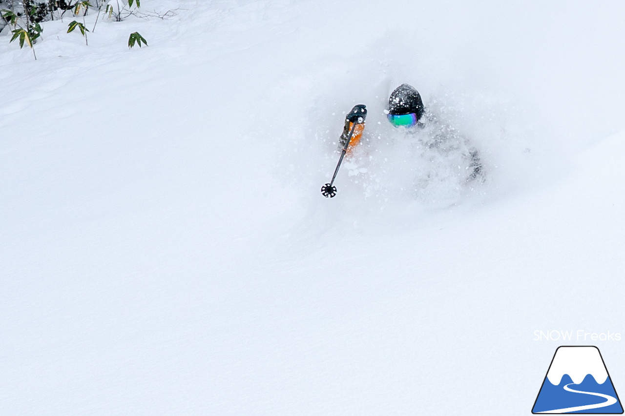 富良野スキー場｜たっぷりの『bonchi powder』が降り積ったゲレンデ…。富良野の雪は、ちょっとレベルが違います♪